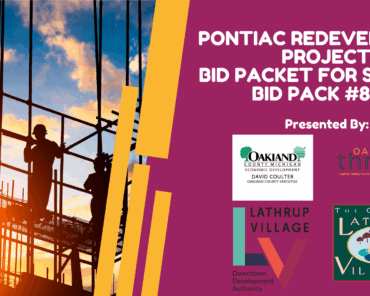 Bidder Info Events: Pontiac Redevelopment Project